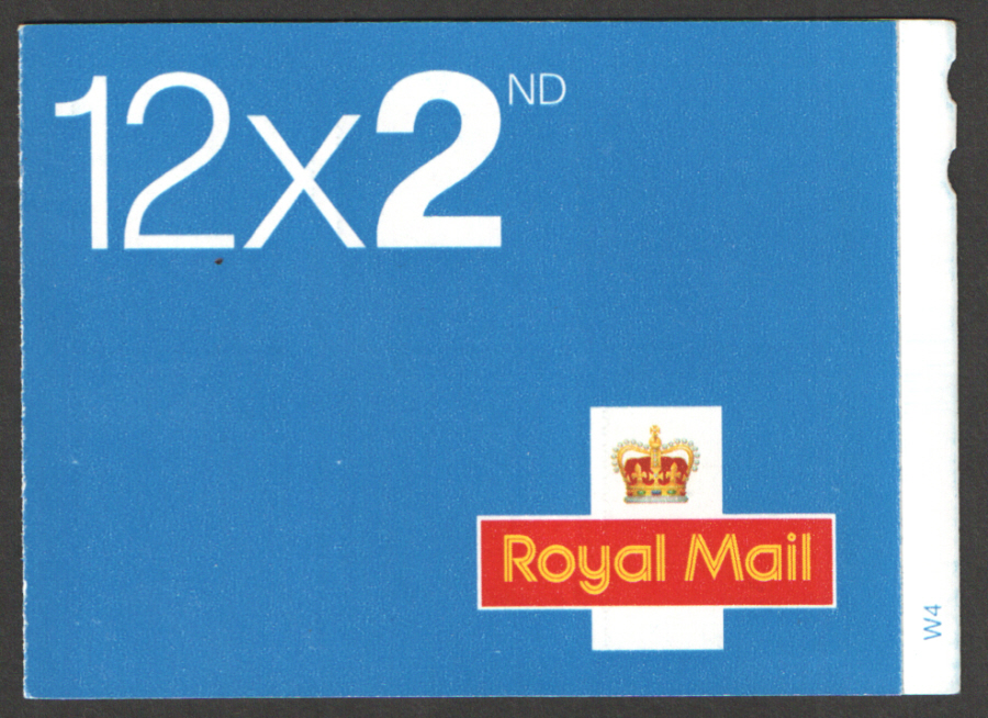 ME5b / SB2(10)D Cyl W4 W1 (W2) M11L / MTIL Walsall 12 x 2nd Class Self Adhesive Booklet (image for) ME5b / SB2(10)D Cyl W4 W1 (W2) M11L / MTIL Walsall 12 x 2nd Class Self Adhesive Booklet